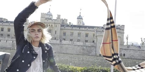 maybe its because im a londoner commercial burberry